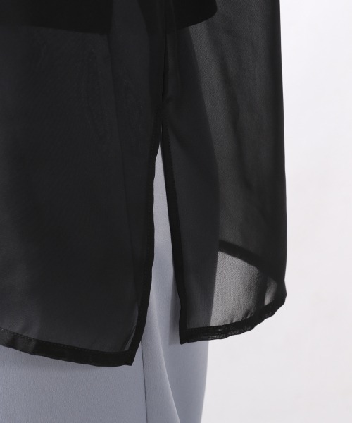 LOWRYS FARM(ローリーズファーム)の「タイダイシアーTEE 881025(Tシャツ/カットソー・レディース・ブラック/イエロー/ブルー/アイボリー・FREE)」の22枚目の写真