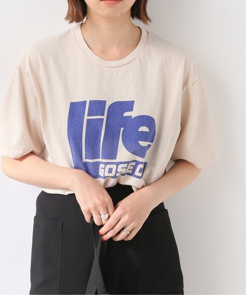 SLOBE IENA Mixta mountain lion Tシャツ