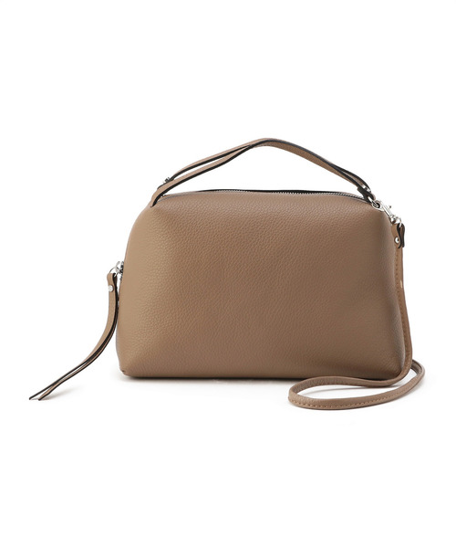 GIANNI CHIARINI(ジャンニ キアリーニ)の「GIANNI CHIARINI / 'ALIFA M' ショルダーストラップ付きハンドバッグ(ハンドバッグ)」|ベージュ