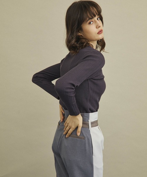 【新品・タグ付き】UNITED TOKYO ミックスファー プルオーバーニット 新品・タグ付き】UNITED TOKYO ミックスファー プルオーバーニット