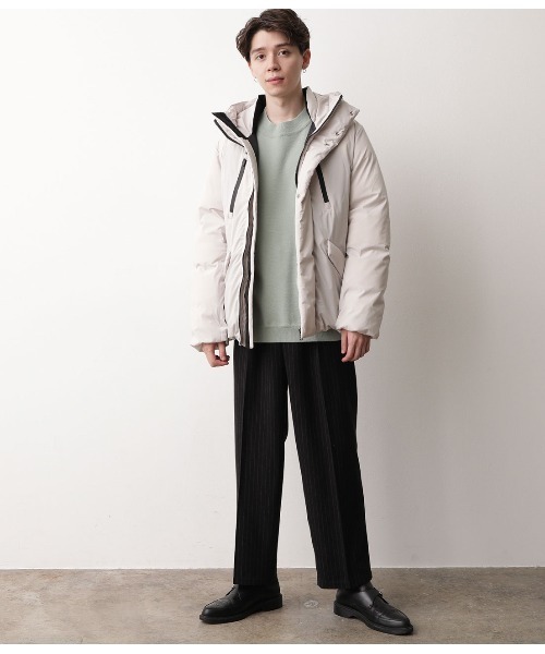 JUNRED(ジュンレッド)の「ピュアホワイトダウンジャケット(ダウンジャケット/コート・メンズ・ホワイト/ブラック/カーキ・LL/S/M/L)」の7枚目の写真