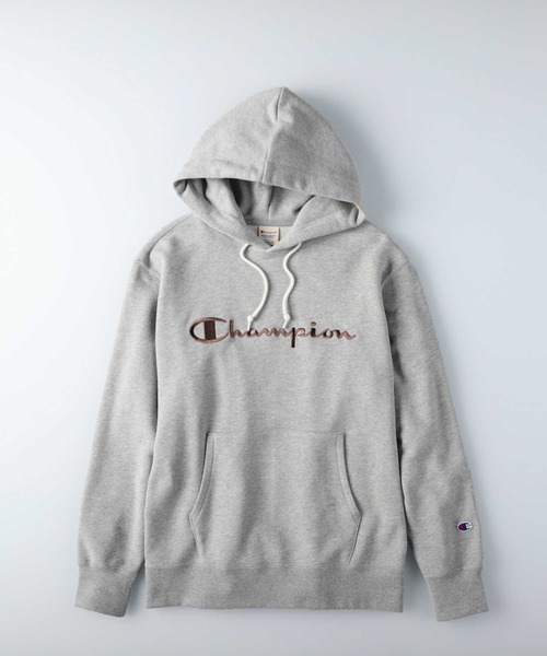 Champion(チャンピオン)の「【Champion】スクリプトスウェットパーカー(パーカー・レディース・ベージュ/グレー/オリーブ/ブラウン・M/L)」の19枚目の写真