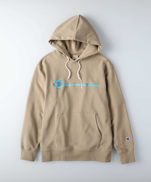 Champion(チャンピオン)の「【Champion】スクリプトスウェットパーカー(パーカー・レディース・ベージュ/グレー/オリーブ/ブラウン・M/L)」の16枚目の写真