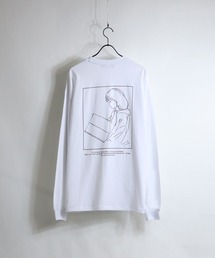 Confirm | Confirm / コンファーム ガールオリジナルイラスト ビッグシルエットロンT(Tシャツ/カットソー)