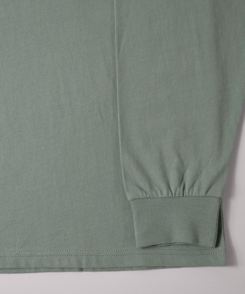 Confirm（コンファーム）の「Confirm / コンファーム ガールオリジナルイラスト ビッグシルエットロンT（Tシャツ/カットソー・メンズ・ホワイト/チャコールグレー/ブラック/ベージュ/サックスブルー/グリーン/ミント/ホワイト系その他/ホワイト系その他2・M/L）」の17枚目の写真