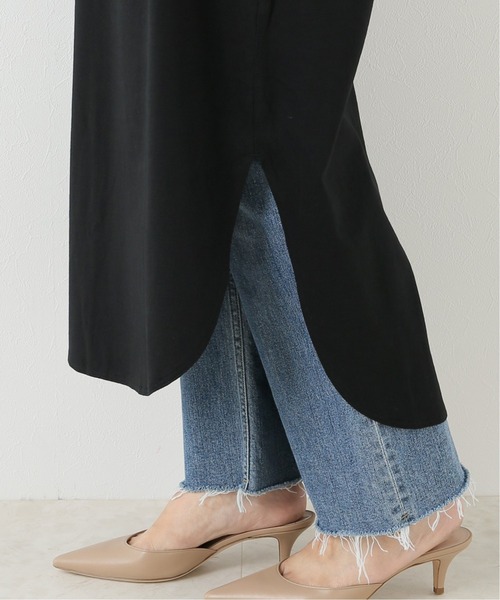 FRAMeWORK（フレームワーク）の「【ATON】ROUND HEM DRESS SUVIN