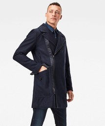 G-STAR RAW（ジースターロゥ）の「BIKER WOOL LONG COAT