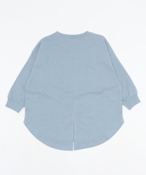 GLOBAL WORK（グローバルワーク）の「【キッズ】ヘビロッTEE/チュニック長袖/895779（Tシャツ/カットソー・キッズ・スカイブルー/オフホワイト/ダークグレー・110cm/100cm/120cm/130cm/140cm）」の20枚目の写真