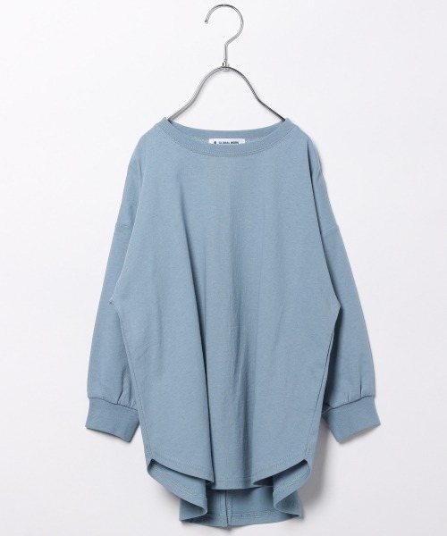 GLOBAL WORK（グローバルワーク）の「【キッズ】ヘビロッTEE/チュニック長袖/895779（Tシャツ/カットソー・キッズ・スカイブルー/オフホワイト/ダークグレー・110cm/100cm/120cm/130cm/140cm）」の10枚目の写真