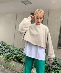WHO'S WHO gallery | セパレート裏毛トップス(スウェット)