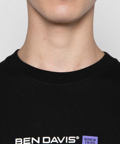 BEN DAVIS(ベンデイビス)の「WEGO/BEN DAVIS 袖プリントロゴロンT(Tシャツ/カットソー・メンズ・ホワイト/ブラック・MEDIUM/LARGE)」の15枚目の写真