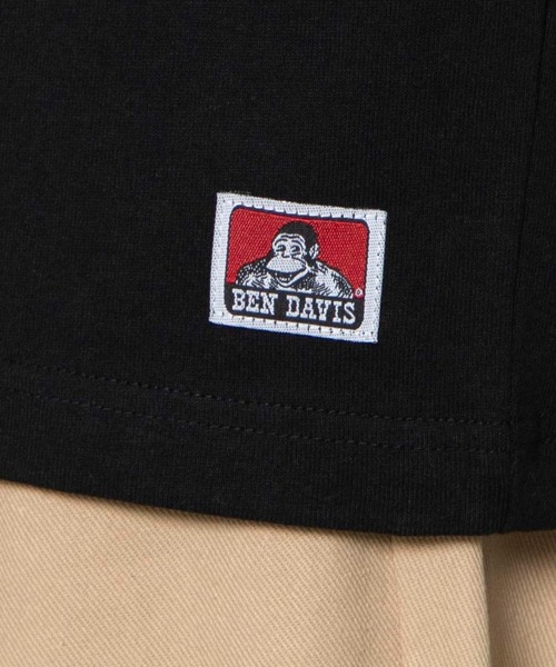 BEN DAVIS(ベンデイビス)の「WEGO/BEN DAVIS 袖プリントロゴロンT(Tシャツ/カットソー・メンズ・ホワイト/ブラック・MEDIUM/LARGE)」の17枚目の写真