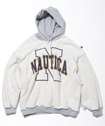 NAUTICA | NAUTICA/ノーティカ フロントをis-nessが描いて、バックをナイジェルグラフが描いたインサイドアウトスエットフーディー(パーカー)
