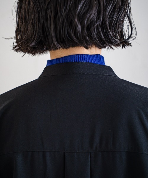 PAGEBOY（ページボーイ）の「バンドカラージョーゼットシャツ（シャツ/ブラウス・レディース・オフホワイト/ブラウン/ブラック・FREE）」の19枚目の写真