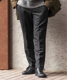 ウール ツィード 2WAYストレッチ イージーテーパーパンツ