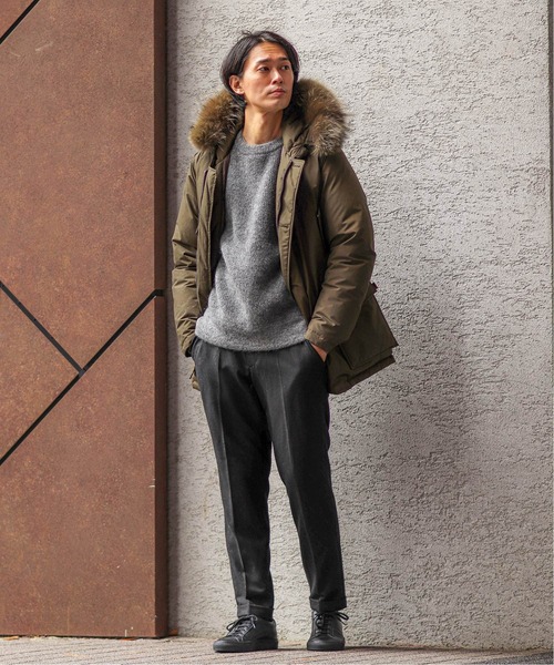 EDIFICE(エディフィス)の「ウール ツィード 2WAYストレッチ イージーテーパーパンツ(その他パンツ・メンズ・ブラック/ベージュ/グレー・SMALL/MEDIUM/LARGE/X-LARGE)」の22枚目の写真