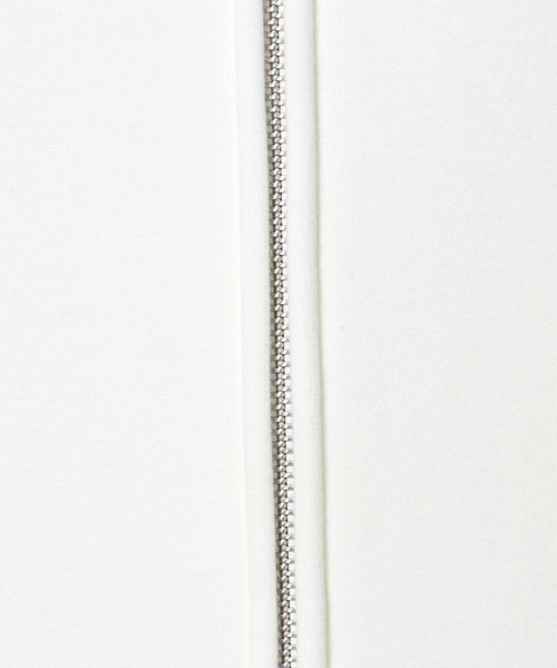 green label relaxing（グリーンレーベルリラクシング）の「GC T/C ボンバーヒート パーカー（パーカー・レディース・ホワイト/グレー・38/40）」の3枚目の写真