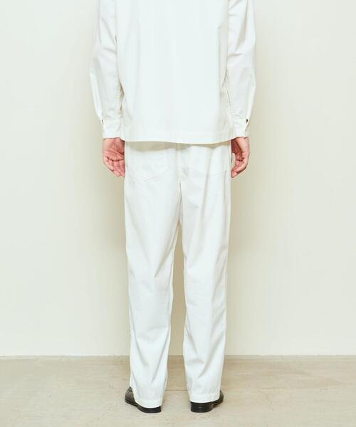 UNITED ARROWS & SONS（ユナイテッドアローズアンドサンズ）の「UNITED ARROWS & SONS（ユナイテッドアローズ＆サンズ）OATMEAL BAKER PANTS（その他パンツ・メンズ・ホワイト/ブラック/オリーブ・S/M/L/XL）」の7枚目の写真