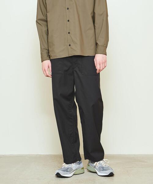 UNITED ARROWS & SONS（ユナイテッドアローズアンドサンズ）の「UNITED ARROWS & SONS（ユナイテッドアローズ＆サンズ）OATMEAL BAKER PANTS（その他パンツ・メンズ・ホワイト/ブラック/オリーブ・S/M/L/XL）」の11枚目の写真