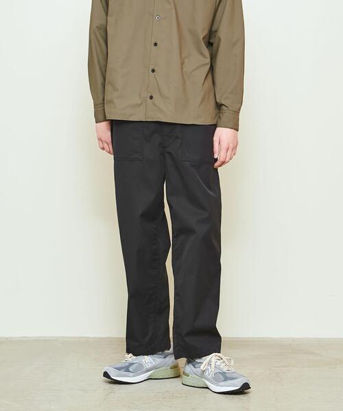 UNITED ARROWS & SONS（ユナイテッドアローズアンドサンズ）の「UNITED ARROWS & SONS（ユナイテッドアローズ＆サンズ）OATMEAL BAKER PANTS（その他パンツ・メンズ・ホワイト/ブラック/オリーブ・S/M/L/XL）」の12枚目の写真