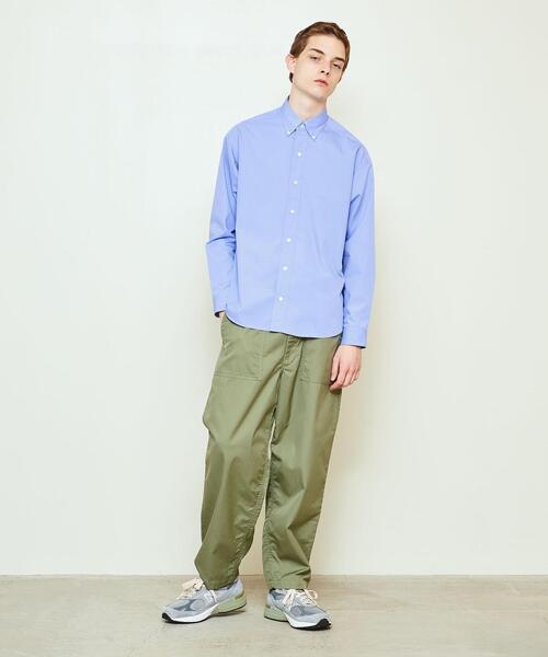 UNITED ARROWS & SONS（ユナイテッドアローズアンドサンズ）の「UNITED ARROWS & SONS（ユナイテッドアローズ＆サンズ）OATMEAL BAKER PANTS（その他パンツ・メンズ・ホワイト/ブラック/オリーブ・S/M/L/XL）」の17枚目の写真
