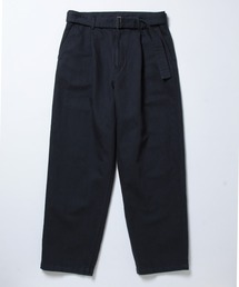 ADAM ET ROPE' | 【コットン×和紙】ベルテッド ワイドワークパンツ(その他パンツ)