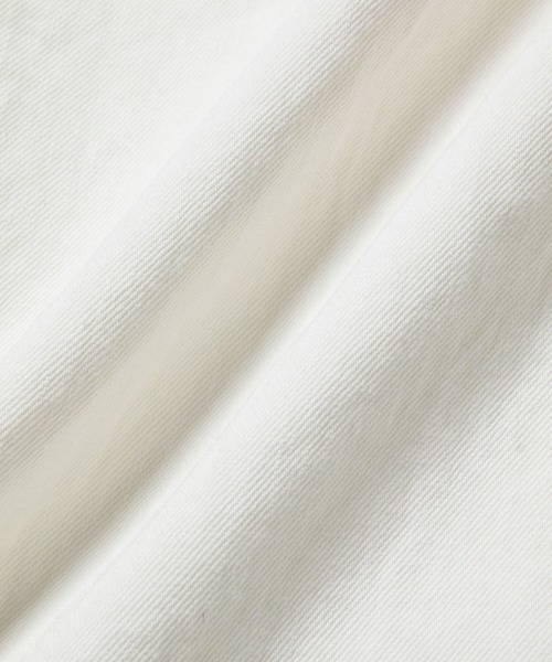 ADAM ET ROPE'(アダムエロペ)の「【コットン×和紙】ベルテッド ルーズテーパード ワークパンツ(その他パンツ・メンズ・ホワイト/ネイビー・M/L)」の8枚目の写真