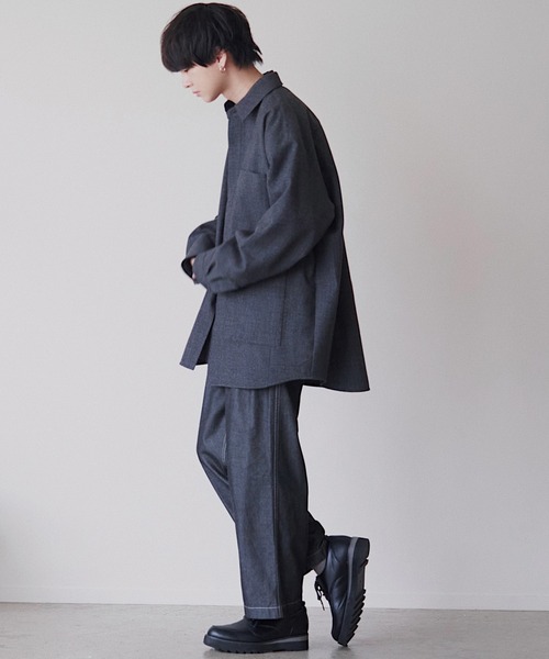 WYM LIDNM（ウィム バイ リドム）の「SHARK SOLE COMBINATION SHOES（ドレスシューズ・メンズ・ブラック/ダークブラウン/ブラック系・XS/S/M/L/XL）」の4枚目の写真