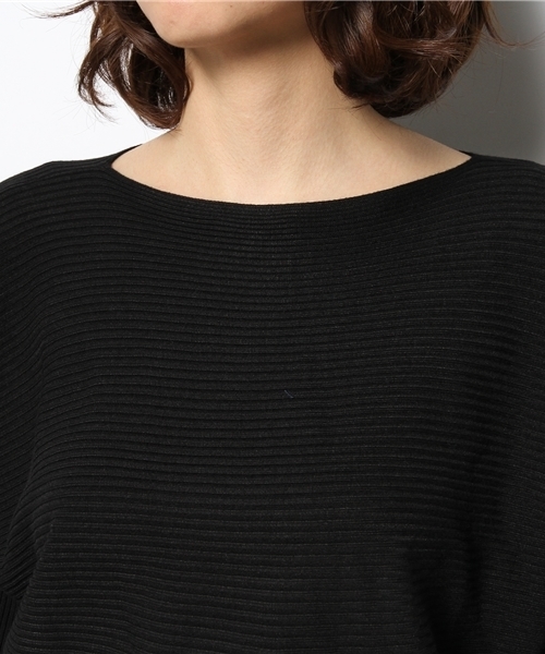 CIAOPANIC（チャオパニック）の「【Ciaopanic】RIBドルマンPO（ニット/セーター・レディース・アイボリー/ネイビー/ブラック/ピンク・FREE）」の8枚目の写真