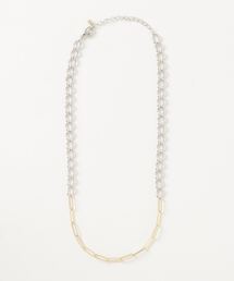 Ray BEAMS | Ray BEAMS / 2チェーン ミックス ネックレス(ネックレス)