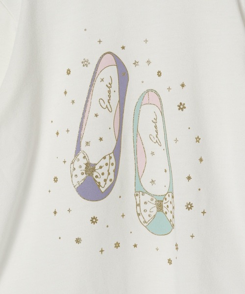 GLOBAL WORK（グローバルワーク）の「【キッズ】吸水速乾Girlsグラフィック/933568（Tシャツ/カットソー・キッズ・ライトピンク/チャコールグレー/ホワイト/オフホワイト/ホワイト系その他2/ホワイト系その他/ホワイト系その他3/スカイブルー/その他3/ライトパープル・100cm/110cm/120cm/130cm/140cm/150cm/160cm）」の18枚目の写真