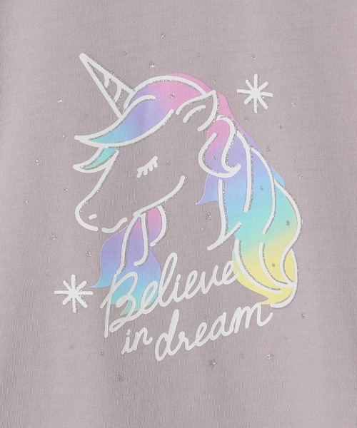 GLOBAL WORK（グローバルワーク）の「【キッズ】吸水速乾Girlsグラフィック/933568（Tシャツ/カットソー・キッズ・ライトピンク/チャコールグレー/ホワイト/オフホワイト/ホワイト系その他2/ホワイト系その他/ホワイト系その他3/スカイブルー/その他3/ライトパープル・100cm/110cm/120cm/130cm/140cm/150cm/160cm）」の19枚目の写真