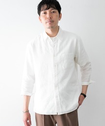 URBAN RESEARCH ROSSO MEN | リネン7分袖シャツ(シャツ/ブラウス)