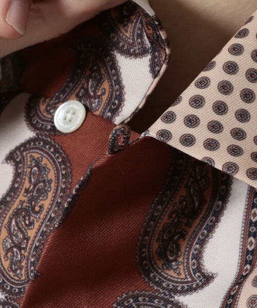 Children of the discordance（チルドレン オブ ザ ディスコ-ダンス）の「Children of the discordance（チルドレン オブ ザ ディスコーダンス）PERSONAL DATA PRINT SHORT SLEEVE（シャツ/ブラウス・メンズ・ベージュ/レッド・2）」の20枚目の写真