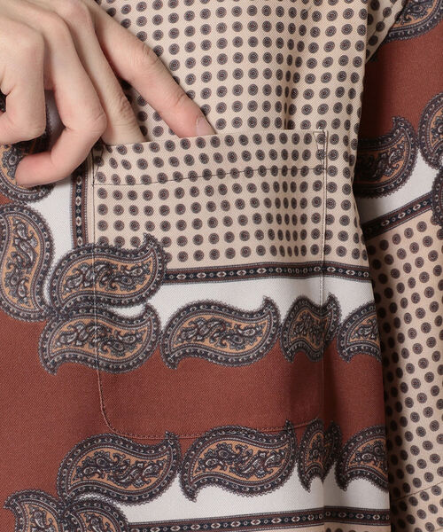 Children of the discordance（チルドレン オブ ザ ディスコ-ダンス）の「Children of the discordance（チルドレン オブ ザ ディスコーダンス）PERSONAL DATA PRINT SHORT SLEEVE（シャツ/ブラウス・メンズ・ベージュ/レッド・2）」の19枚目の写真