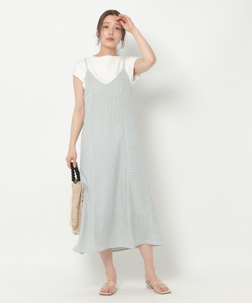 mysty woman(ミスティウーマン)の「バックホールギャザープルオーバー 944564(Tシャツ/カットソー・レディース・オフホワイト/ブラック/ライトオレンジ系・FREE)」の6枚目の写真