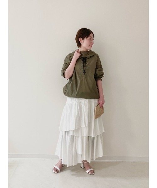 BEARDSLEY（ビアズリー）の「フリルスカート（スカート・レディース・ホワイト・FREE）」の10枚目の写真