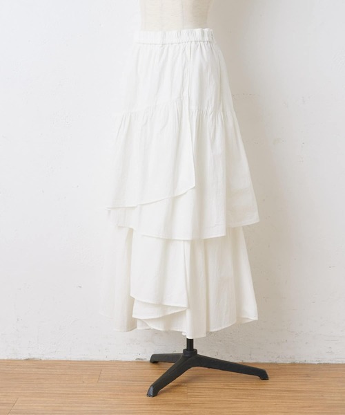 BEARDSLEY（ビアズリー）の「フリルスカート（スカート・レディース・ホワイト・FREE）」の6枚目の写真