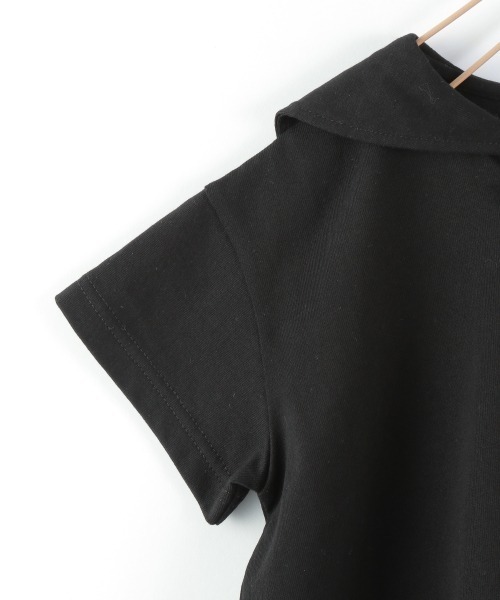 LOWRYS FARM（ローリーズファーム）の「セーラーカットＳＳ　948657（Tシャツ/カットソー・キッズ・ブラック/アイボリー/ミント・110cm/120cm/130cm）」の7枚目の写真