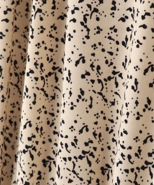 N.（N. Natural Beauty Basic）（エヌエヌナチュラルビューティーベーシック）の「【S Size Line】◆スタンドネックシャーリング半袖ワンピース（ワンピース・レディース・ブラック/ブルー/ナチュラル・SMALL/MEDIUM）」の17枚目の写真