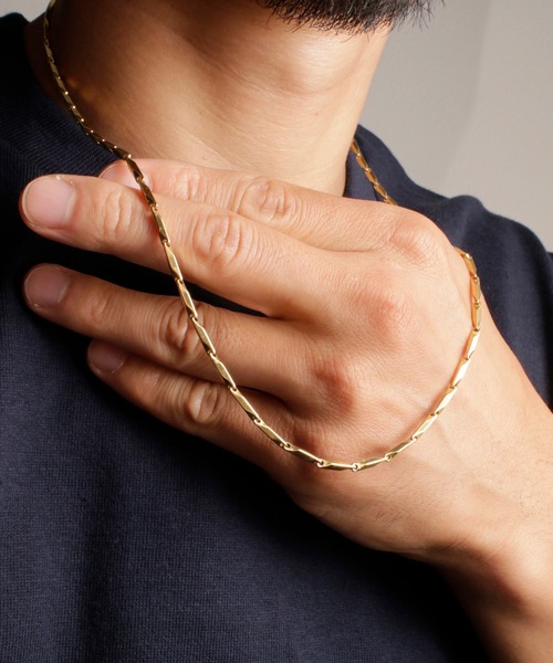 ANCHOR(アンカー)の「ネックレス 細 カット ベネチアン ゴールド(ネックレス・メンズ・ゴールド・FREE)」の7枚目の写真