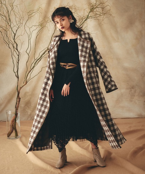 LAYMEE(レイミー)の「Lantana knit / ランタナニット(ニット/セーター・レディース・ブラック/ベージュ/ワインレッド・FREE)」の20枚目の写真