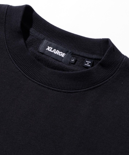 XLARGE（エクストララージ）の「SLANTED OG CREW NECK SWEAT（スウェット・メンズ・ブラック/ベージュ/バーガンディー/ネイビー・S/M/L/XL）」の7枚目の写真