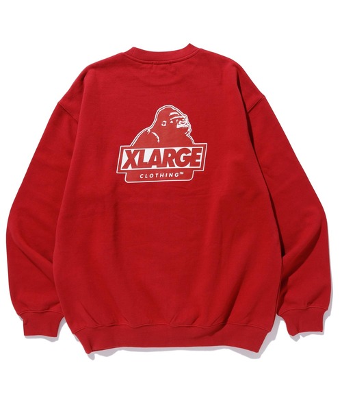 XLARGE（エクストララージ）の「SLANTED OG CREW NECK SWEAT（スウェット・メンズ・ブラック/ベージュ/バーガンディー/ネイビー・S/M/L/XL）」の15枚目の写真