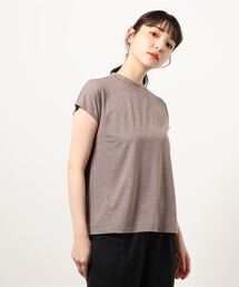 プチハイネックカットソー