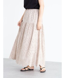 Green　Parks | 刺繍ティアードスカート＊(スカート)