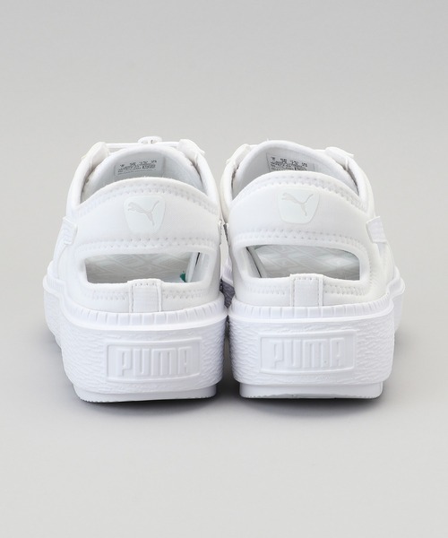 PUMA（プーマ）の「PUMA プーマ　プラットフォーム トレース ライト ミュール スニーカー（スニーカー・レディース・ホワイト/ブラック・23.0cm/25.0cm/24.0cm）」の9枚目の写真