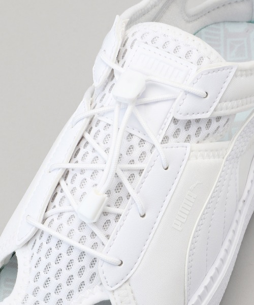 PUMA（プーマ）の「PUMA プーマ　プラットフォーム トレース ライト ミュール スニーカー（スニーカー・レディース・ホワイト/ブラック・23.0cm/25.0cm/24.0cm）」の5枚目の写真