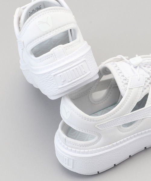PUMA（プーマ）の「PUMA プーマ　プラットフォーム トレース ライト ミュール スニーカー（スニーカー・レディース・ホワイト/ブラック・23.0cm/25.0cm/24.0cm）」の7枚目の写真