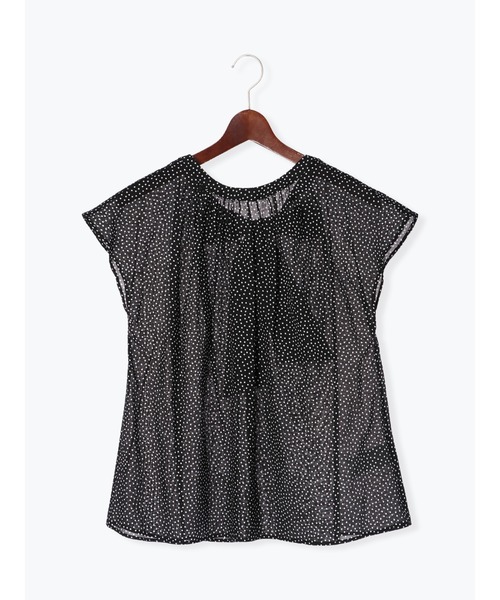 Te chichi（テチチ）の「ボイルドットバックリボンブラウス（シャツ/ブラウス・レディース・モカ/ブラック/オフホワイト・ﾌﾘ-）」の20枚目の写真